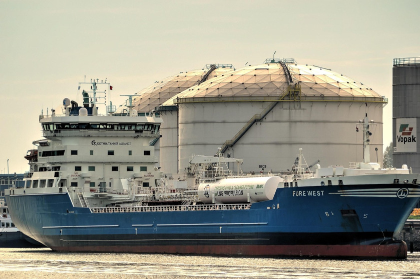 Rotterdam tank farm